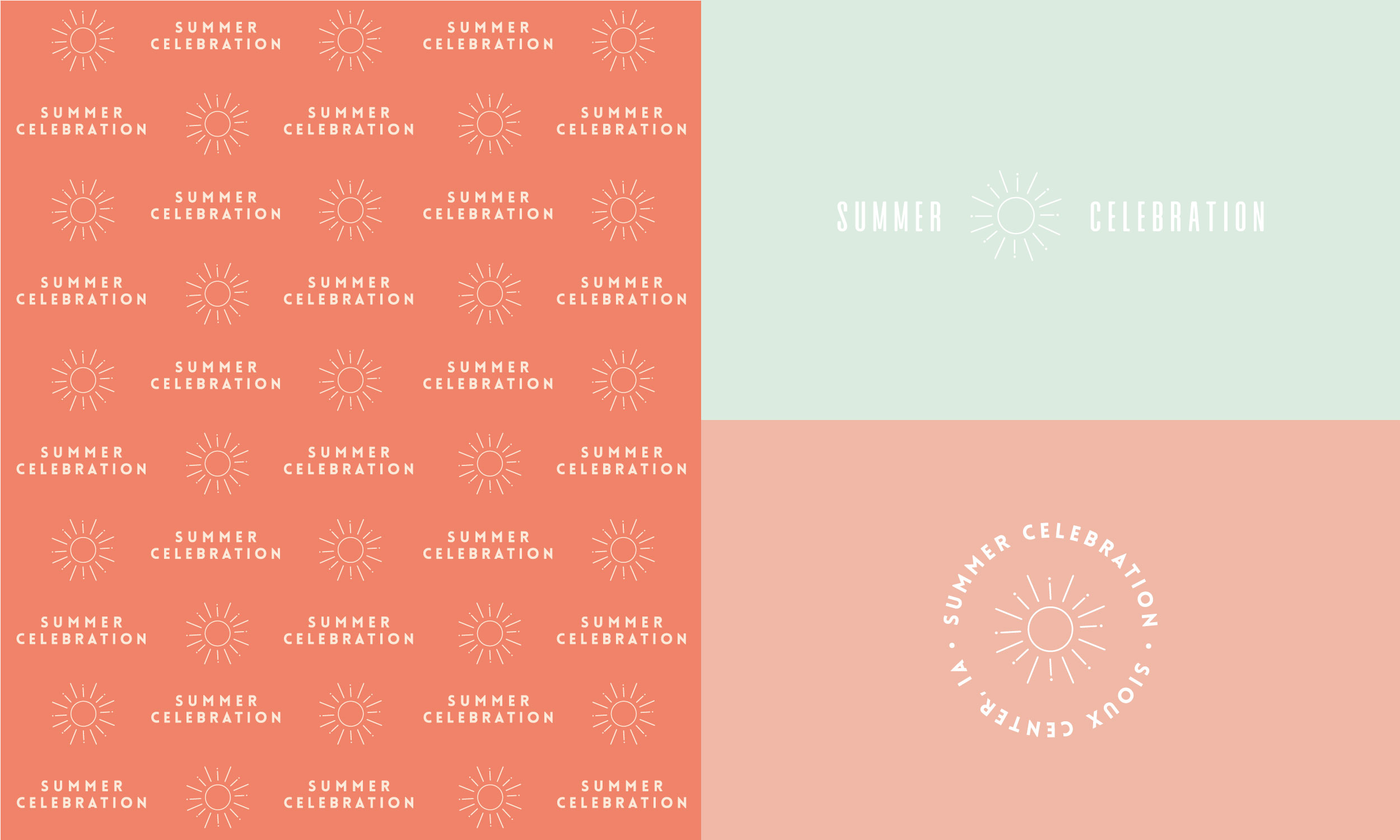 Summer Celebration Submarks & Pattern